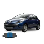 لنت ترمز عقب پژو 207 دیسکی الیجیبل کربن سرامیک RR10 - تصویر 2