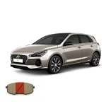 لنت ترمز جلو هیوندا i30 دیسکی الیجیبل ریس سرامیک HB15 - تصویر 2