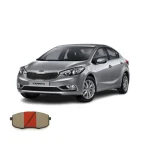 لنت ترمز جلو کیا سراتو سایپا دیسکی الیجیبل ریس سرامیک HB15 - تصویر 2